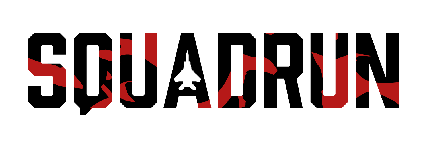 SquadRun Logo Black Red
